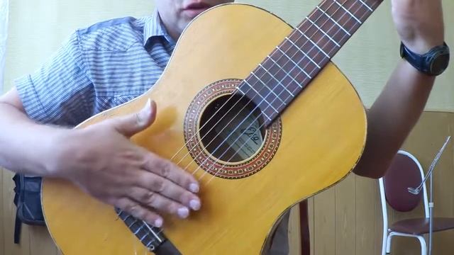 Красивая девушка играет на гитаре испанскую.Разбор ролика.4 часть смотреть онлайн