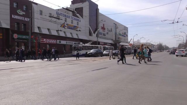 Кемерово с высоты птичьего полета.