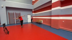 ОРУ проходным способом - 3 упражнения