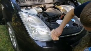 Полировка фар зубной пастой! Результат.