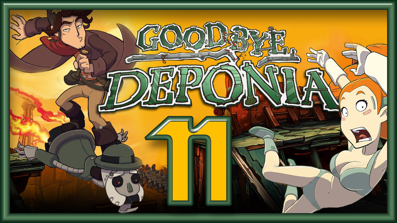 Deponia 3 (Goodbye Deponia) / Депония 3 - Семейка Бозо - Прохождение игры [#11] | PC (2013 г.)