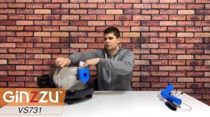 Обзор на моющий пылесос с Аква-фильтром от GINZZU. Model: VS731.