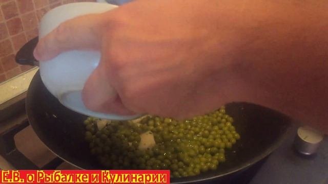 Вкусный гарнир из горошка который подойдет для мяса и птицы.Универсальный гарнир из горошка за 5 мин
