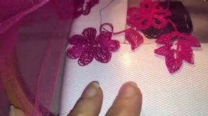Машинная вышивка на фатине. Строчевая гладь?Emproidery Sewing Machine Tulle?Stickerei Nähmaschine