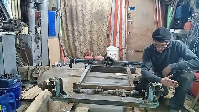 Рама, балка, задний мост смотреть онлайн