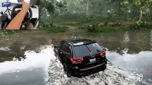 Jeep Grand Cherokee SRT _ Offroading _ Forza Horizon 5 _ Logitech g29 gameplay