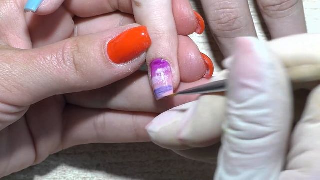 Пальмы море чайки ТОП Красивый и простой летний дизайн ногтей смотреть онлайн