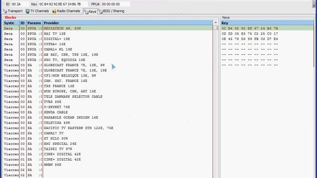 Заливка каналов ключей в OpenBox F500 X540 Х560 Х590 смотреть онлайн
