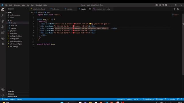 position | tailwind css | how element is positioned in the DOM | Tailwind CSS Tutorial | absolute