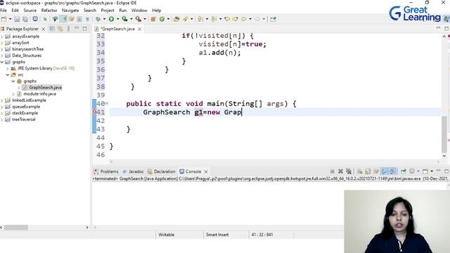 Graphs in Java | Types of Graphs | Breadth-First Search | Depth-First Search | Great Learning смотреть онлайн