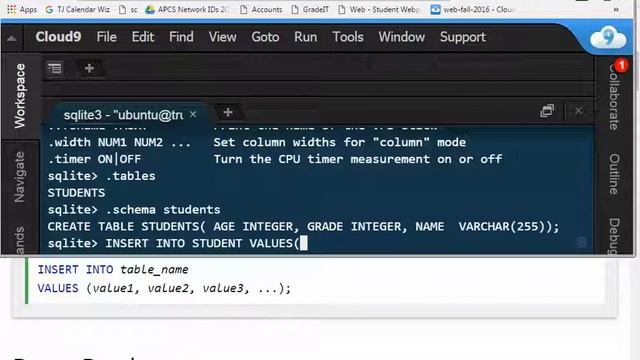 2017 05 08 sqlite3 demo Period 7 смотреть онлайн