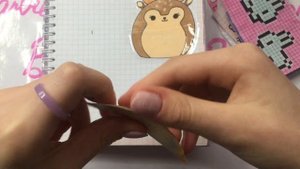 💖Бумажные сюрпризы 💖 Фенечки для… 💖 распаковка Киса Плюша