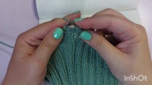 НАУЧУ ВЯЗАТЬ РОСТОК. УРОК 2. ВЯЖЕМ ОЧЕНЬ ПОДРОБНО. Росток для плечевых изделий