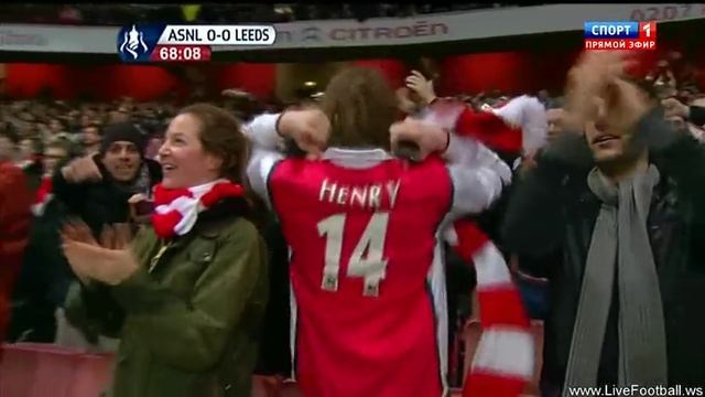 Возвращение легендарного Тьерри Анри в Лондонский Арсенал смотреть онлайн