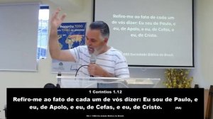 CULTO MATUTINO | PAULO, APOLO, PEDRO OU CRISTO? | Presb. Cirso Moreno