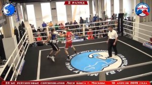 24-ые рейтинговые соревнования по боксу - 18 апреля 2015 г. до 69 кг.