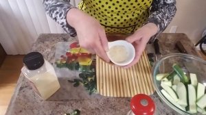 Очень вкусные цукини в духовке.