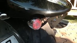 Обзор функционала комплекта универсальных диодных поворотников "TORPEDO" для мотоциклов.