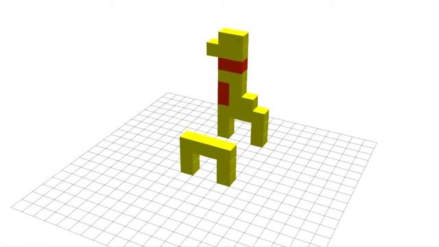 Учим цвета: конструктор: строим жирафа смотреть онлайн