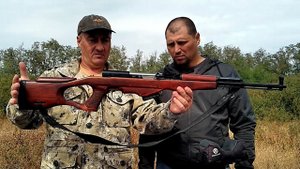 СКС или сайга-мк-03 7.62х39 / Замена штатного магазина СКС в полевых условиях и дружеский батл.