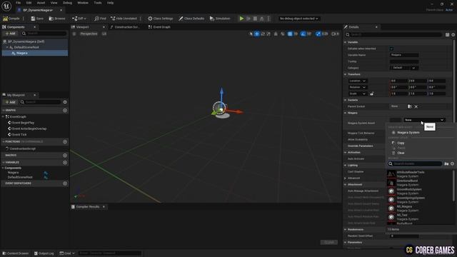 UE5 l Control Niagara Dynamic Material Parameter With Blueprint l VFX Tutorial l Unreal Engine 5