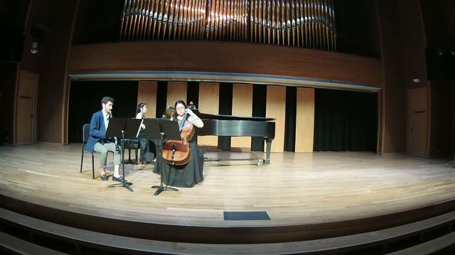 Brahms - Trio in A Minor for Clarinet, Cello and Piano, Op. 114, I. mvt смотреть онлайн