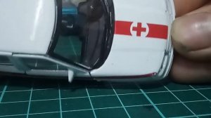 Цинковая чума на модели ВАЗ-2110 1:43 (Технопарк)