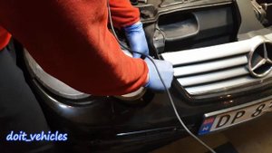 Mercedes w203 Headlights Assembly Removal / Glass Restoration C class - Cheap DIY