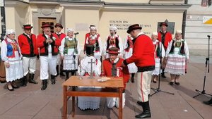 Старинный польский обряд помолвки.