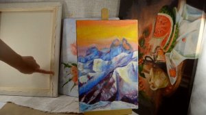 Как вешать картину - в раме или без рамы?