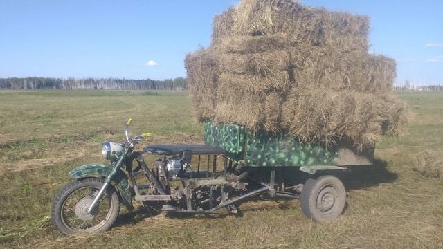 ЕЩЁ ОДНА МОЯ САМОДЕЛКА! САМОДЕЛЬНЫЙ ГРУЗОВОЙ ТРИЦИКЛ! смотреть онлайн