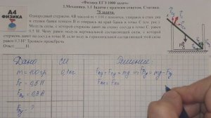 78 задача. 1. Механика. Динамика. Физика. ЕГЭ 1000 задач. Демидова. Решение и разбор. ФИПИ 2021.
