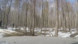 Ручей с ледяной ступенькой