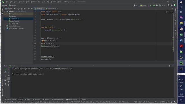 Python + SQLite + QT6 смотреть онлайн