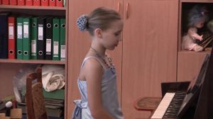 Чубова Настя 11 лет Вальс Майкапар, Аллегретто Мюллер