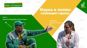 Наука в полях: Ускоренная селекция гороха | Подкаст БашГАУ