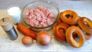Баранки с фаршем в духовке домашние