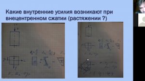 Внецентренное сжатие (растяжение)_часть 1