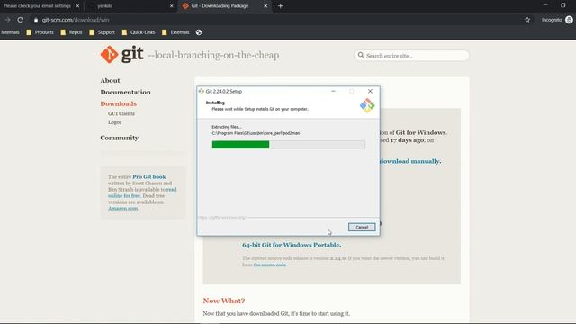 GIT - Install Git on Windows - Part-4 | How to install git on Windows смотреть онлайн