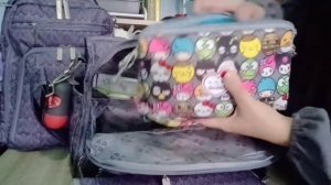 What's in my diaper bag? Jujube BRB, BFF, Be Set, Be Quick in Amethyst Ice Print