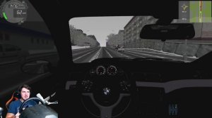 МЕХАНИК СОШЕЛ С УМА ОТ САМОЙ БЫСТРОЙ БМВ м3 - CITY CAR DRVING + РУЛЬ