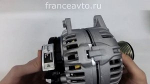 Генератор 12V 150A DRA0604 без шкифа Рено Логан, Дастер, Меган 2, Меган 3, Сценик 3, Трафик 2