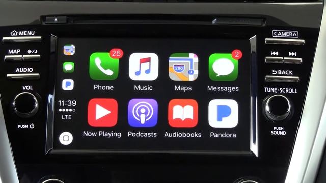 Apple Carplay Demo In 2017 Nissan Murano - Future Nissan of Folsom смотреть онлайн