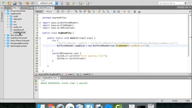 Reading In Files Using The BufferedReader смотреть онлайн