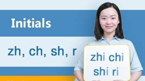 Learn Initials_ Zh, Ch, Sh, R In Ten Minutes _ Chinese Pinyin Lesson 10