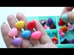 Большая Коробка - Глазки для игрушек, носики, реснички
