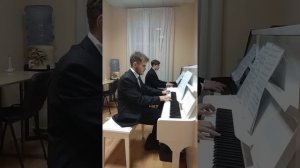 Д.Шостакович. Сюита для 2-х фортепиано, op. 6. Прелюдия.