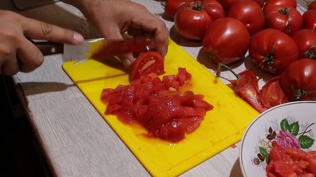 Заготовка помидоров свежими на зиму. Лайфхак!!! смотреть онлайн