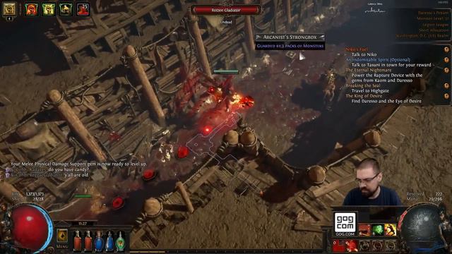 Let's Play Path Of Exile 3.7: Legion (Cyclone Build) With CohhCarnage - Episode 8 смотреть онлайн