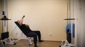 Тренировка ЛФК на тренажёре Бубновского